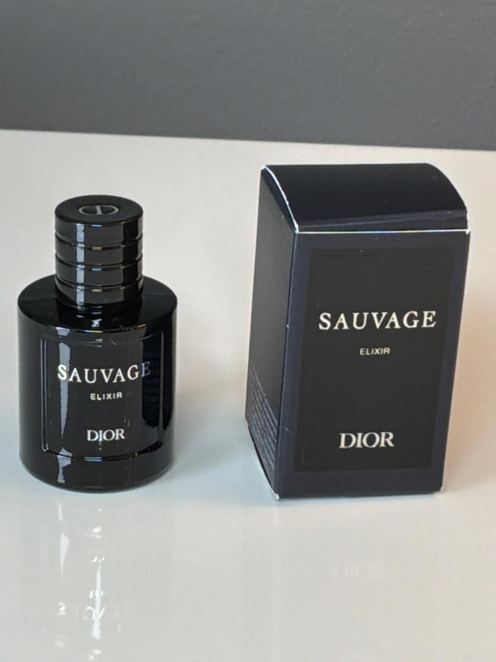 Dior Sauvage Elixir Mini Bottle, New/Unopened
